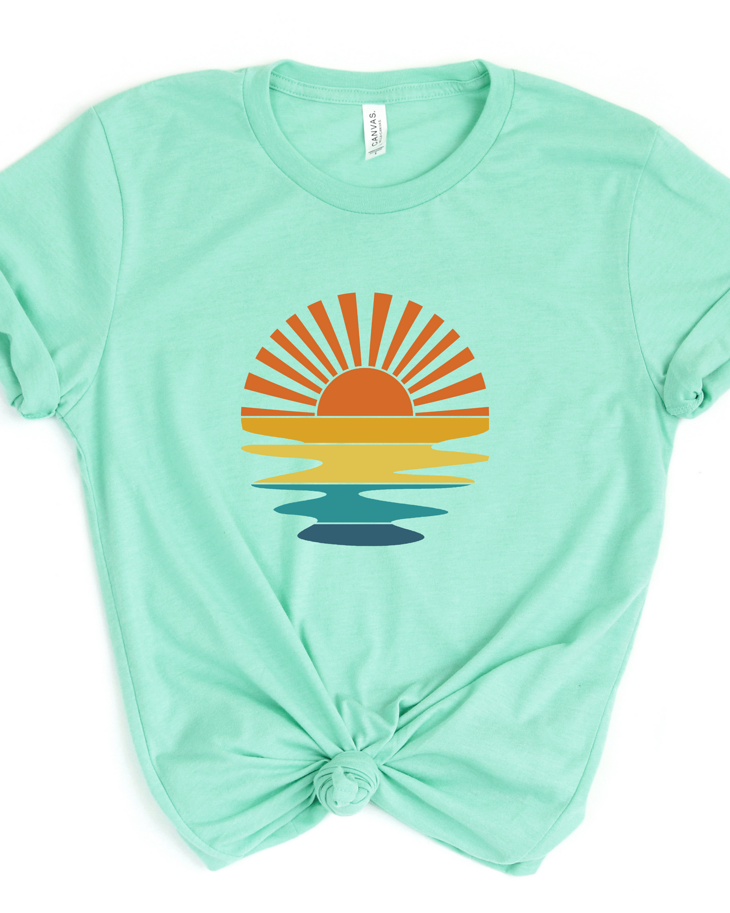 RETRO SUNSET TEE (BELLA CANVAS)